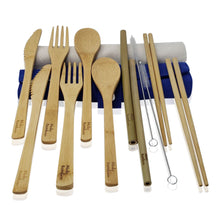 Load image into Gallery viewer, Reusable Bamboo Cutlery