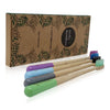 Bamboo Toothbrushes Set of 4