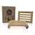 Bamboo Soap Dish Set of 2
